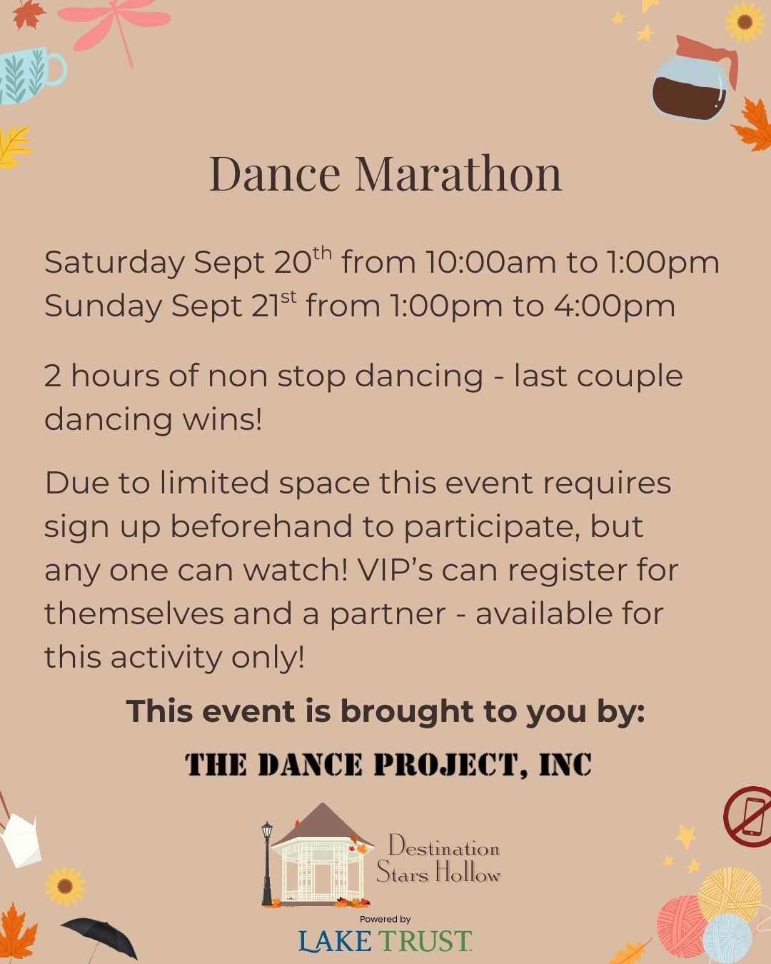 Dance Marathon Sign Up
