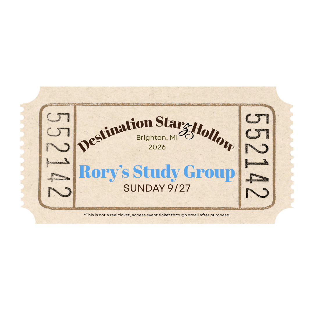 Rory's Deep Dive Study Group | SUNDAY