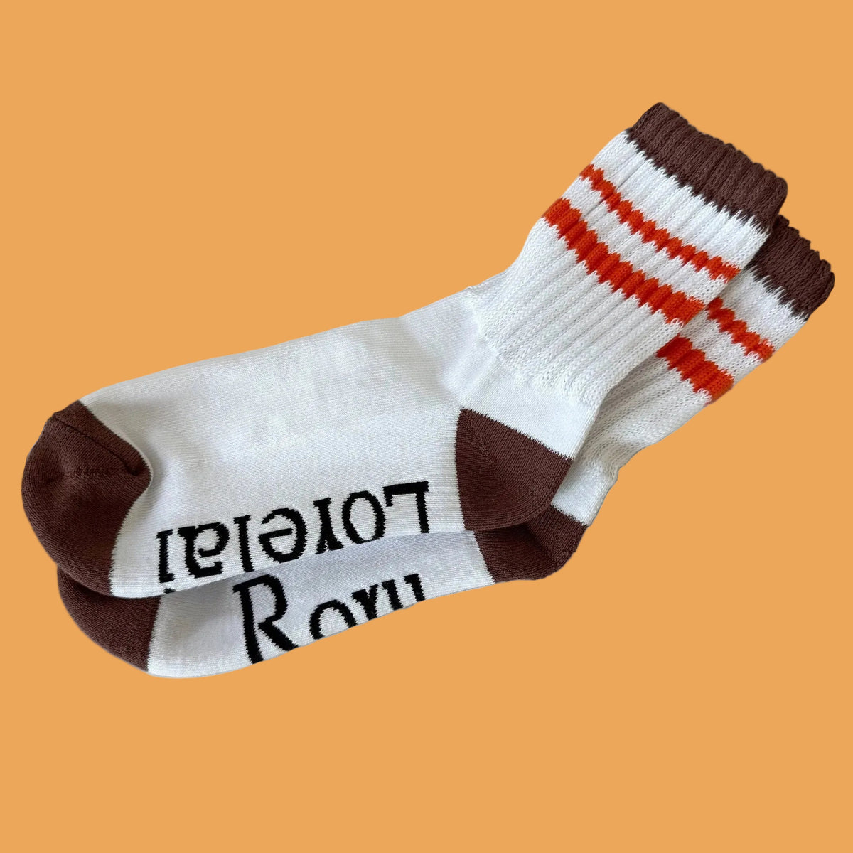 L & R Crew Socks