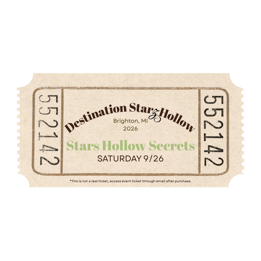Stars Hollow Secrets Q & A | SATURDAY | SOLD OUT