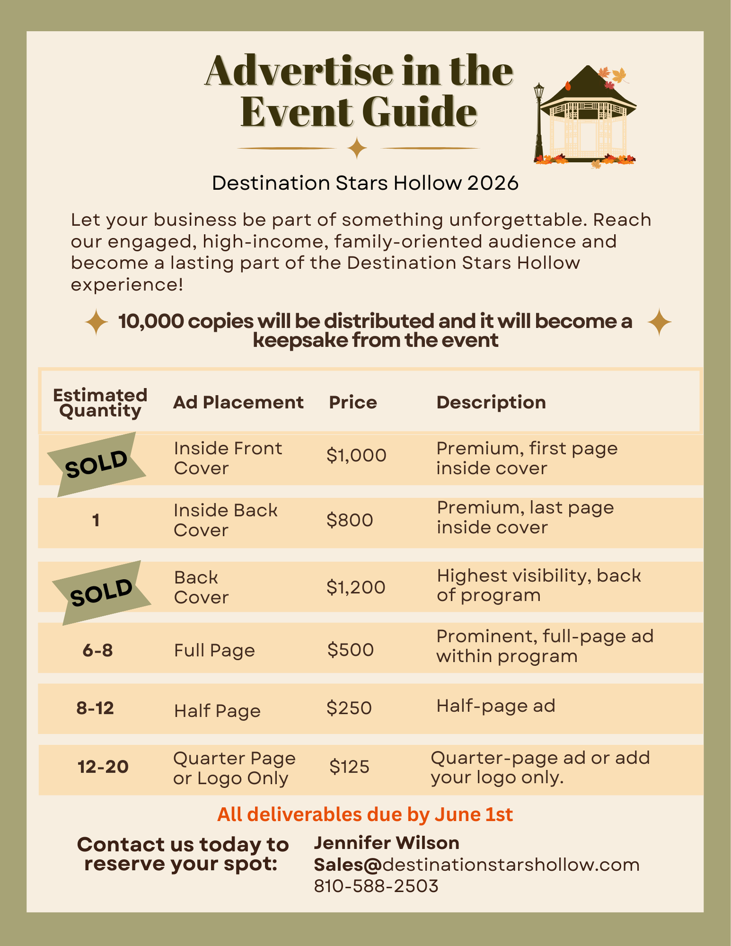 Event Guide | Sponsorship Opportunities